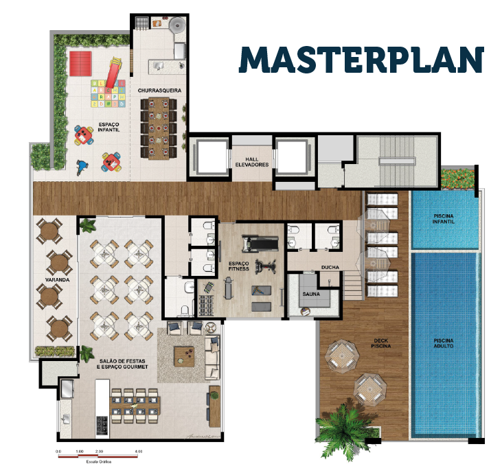 Planta Master do Empreendimento